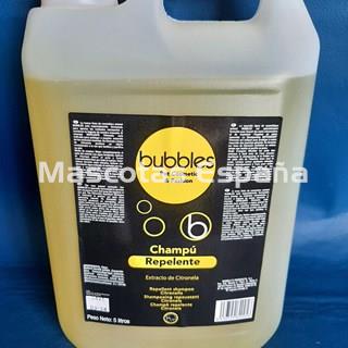 BUBBLES Champú Repelente Extracto de Citronela 5L - Imagen 1